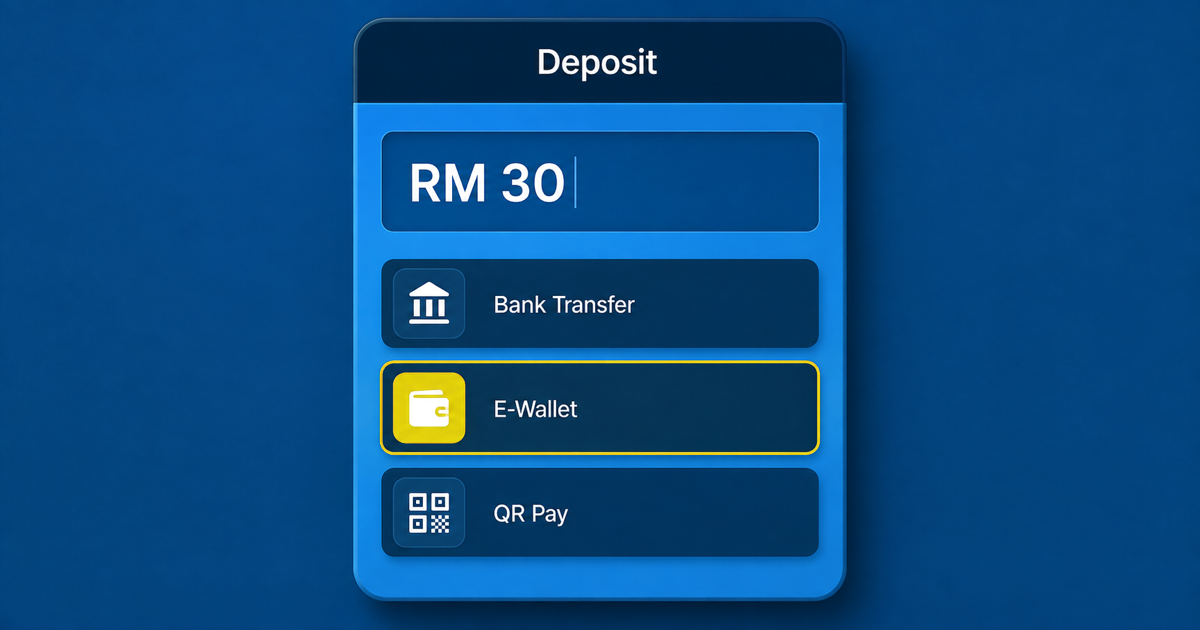 DK88 deposit screen